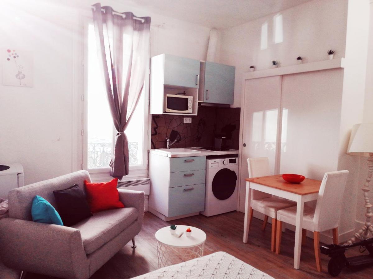 Studio Situe Dans Un Quartier Calme Et Residentiel A Montrouge A Seulement 2 Minutes Du Metro מראה חיצוני תמונה